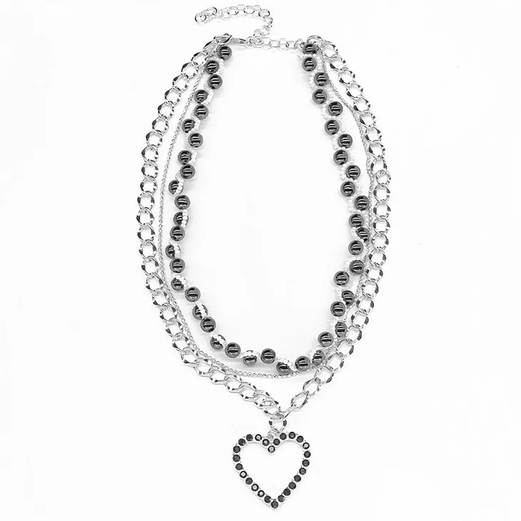 Súprava srdiečkových náhrdelníkov