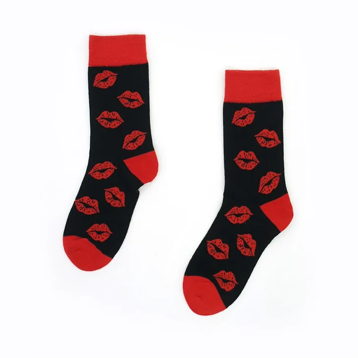 Bavlnené ponožky na pery