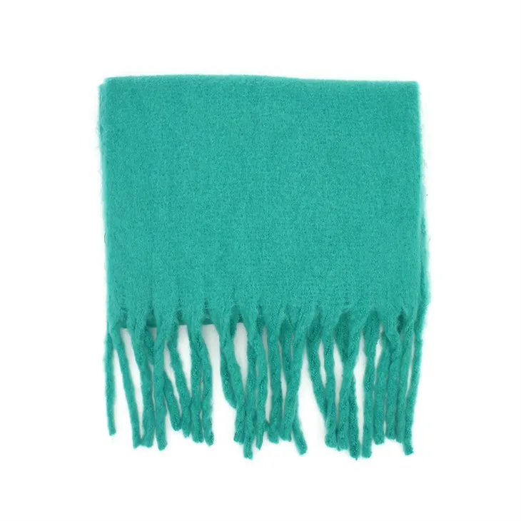 Solid Color Poly Scarf